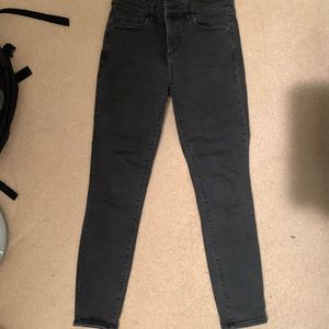 Black skinny jeans